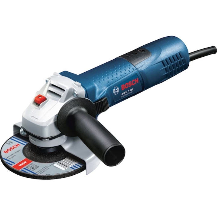 Wholesale open box/used angle grinder bosch gws 7-125 professional, with 3x grinding discs disc size 125 mm